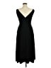 Karin Stevens Solid Black Cocktail Dress Size 14 - photo 2