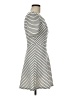Speechless Stripes White Casual Dress Size M - photo 4
