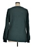 Merokeety Teal Long Sleeve Blouse Size XL - photo 2