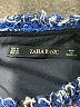 Zara Basic Tweed Blue Cocktail Dress Size M - photo 6
