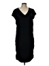 Athleta Solid Black Casual Dress Size L - photo 1