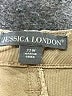 Jessica London 100% Cotton Solid Tan Khakis Size 22W - photo 4
