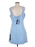Lulus Solid Blue Casual Dress Size L - photo 2