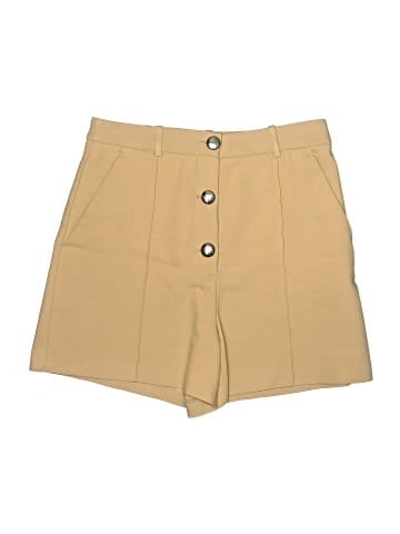 Zara Khaki Shorts (view 1)