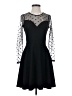 Shein Polka Dots Black Cocktail Dress Size 4 - photo 1