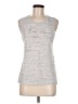 Bella Silver Sleeveless T-Shirt Size M - photo 1