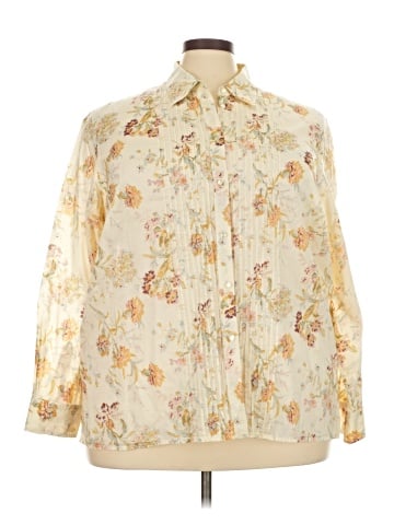 Lauren by Ralph Lauren Long Sleeve Blouse (view 1)