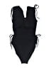 Robin Piccone Solid Black One Piece Swimsuit Size 6 - photo 2