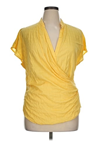 Akemi + Kin Short Sleeve Blouse (view 1)