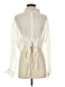 Unbranded 100% Polyester Ivory Long Sleeve Blouse Size S - photo 1