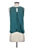 41Hawthorn 100% Polyester Teal Sleeveless Blouse Size XS - photo 1