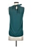 41Hawthorn 100% Polyester Teal Sleeveless Blouse Size XS - photo 2