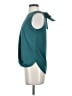 41Hawthorn 100% Polyester Teal Sleeveless Blouse Size XS - photo 5