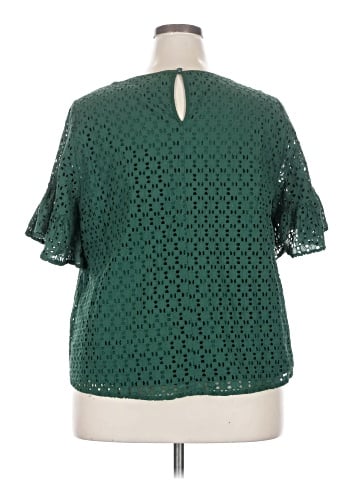 Lane Bryant Short Sleeve Blouse (view 2)