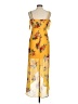 Guess Tropical Yellow Cocktail Dress Size M - photo 2