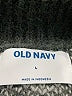 Old Navy Print Black Pullover Sweater Size L - photo 7