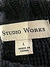 Studio Works Black Turtleneck Sweater Size L - photo 7