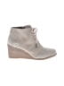 TOMS Gray Tan Ankle Boots Size 7 - photo 1