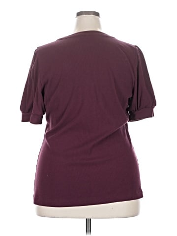 Lane Bryant Short Sleeve Blouse (view 2)