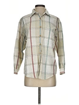 Lemon Grass Long Sleeve Button Down Shirt