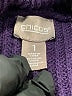 Chico's 100% Acrylic Purple Vest Size Med (1) - photo 6