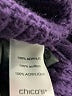 Chico's 100% Acrylic Purple Vest Size Med (1) - photo 7