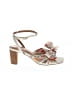 Kensie Tropical Ivory Sandals Size 7 1/2 - photo 1