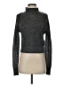 Zara Metallic Gray Turtleneck Sweater Size S - photo 1