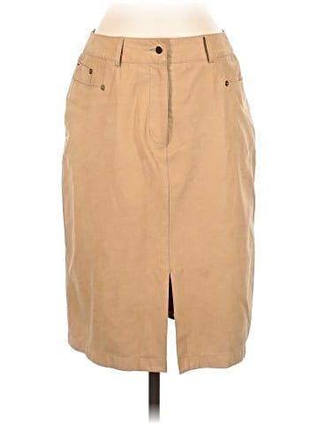Moschino Vintage Leather Pencil Skirt (view 1)