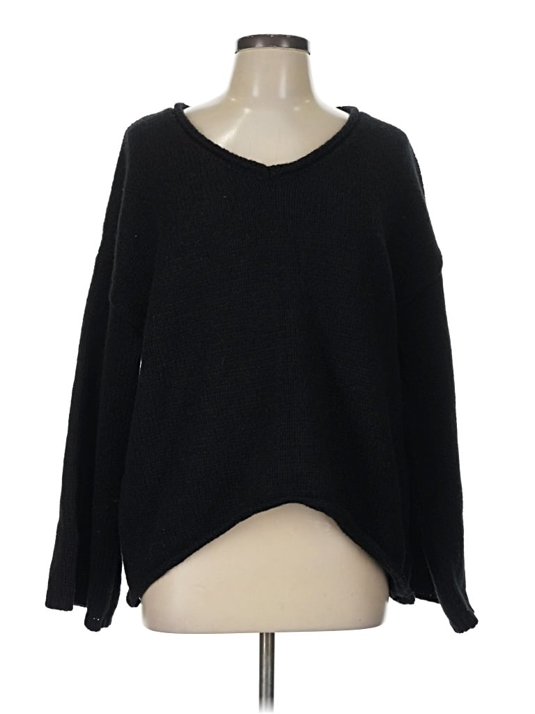 Pre-owned Assorted Brands Pullover Sweater In Black
