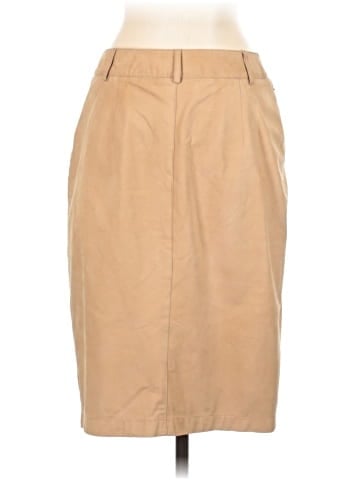 Moschino Vintage Leather Pencil Skirt (view 2)