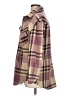 Cherish 100% Polyester Plaid Purple Jacket Size L - photo 5