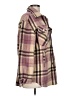Cherish 100% Polyester Plaid Purple Jacket Size L - photo 4
