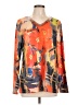 Unbranded Orange Long Sleeve Blouse Size L - photo 1
