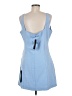 Lulus Solid Blue Casual Dress Size L - photo 2