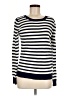 J.Crew Factory Store 100% Cotton Stripes Ivory Pullover Sweater Size M - photo 1
