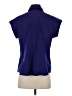 Worthington Blue Sleeveless Button-Down Shirt Size 0 - photo 2