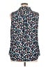 Talbots Outlet Floral Blue Sleeveless Button-Down Shirt Size 1X - photo 2