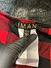 IMAN 100% Cotton Red Kimono Size 2X - photo 7