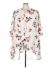 Torrid 100% Polyester Ivory 3/4 Sleeve Blouse Size 3X Plus (3) - photo 1