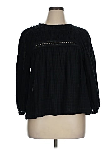Max Studio 3/4 Sleeve Blouse (view 1)