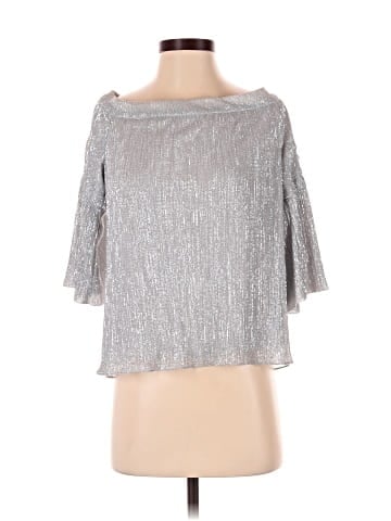 Waverly Grey 3/4 Sleeve Top (view 1)
