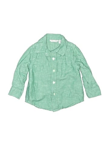 Janie and Jack Long Sleeve Button-Down Shirt (view 1)