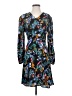 Ichi Print Blue Cocktail Dress Size EU 36 / US 6 - photo 1