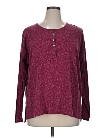 Isaac Mizrahi LIVE! Long Sleeve Henley (view 1)