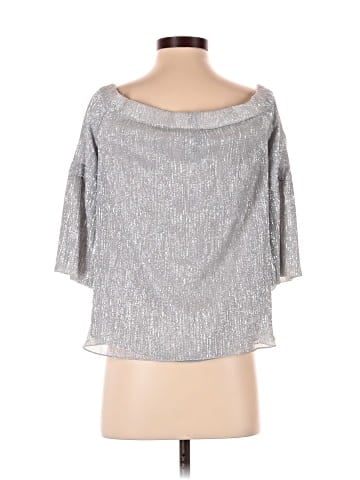 Waverly Grey 3/4 Sleeve Top (view 2)