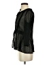 Vanessa Virginia 100% Polyester Black 3/4 Sleeve Blouse Size 4 - photo 5