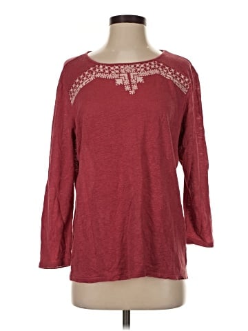Garnet Hill 3/4 Sleeve T-Shirt (view 1)