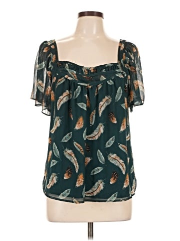 Ann Taylor LOFT Short Sleeve Blouse (view 1)