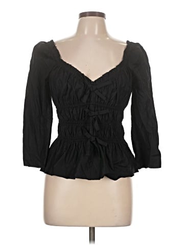 Reformation 3/4 Sleeve Blouse (view 1)